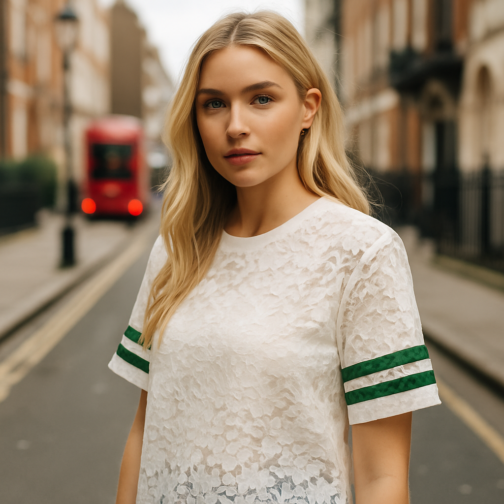 The Sienna Lace Tee-Ava Maren