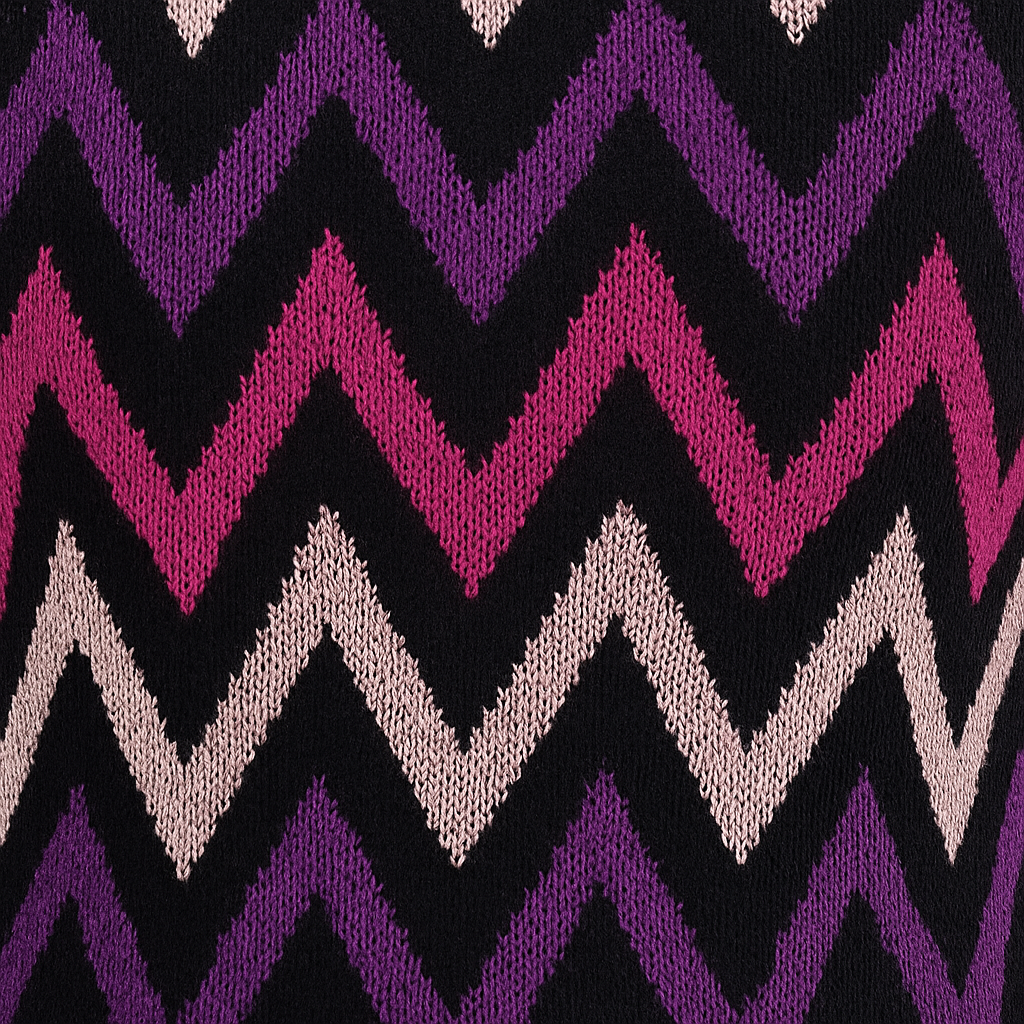 The Vivienne Chevron Knit Dress-Ava Maren
